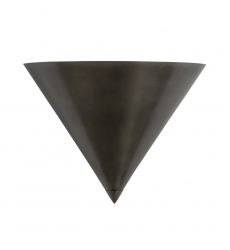 WS341108STA-Versus 8-in Aged Steel Wall Sconce