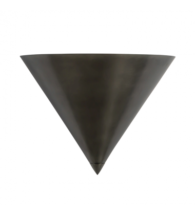 WS341108STA-Versus 8-in Aged Steel Wall Sconce
