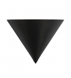 WS341108UB-Versus 8-in Black Wall Sconce