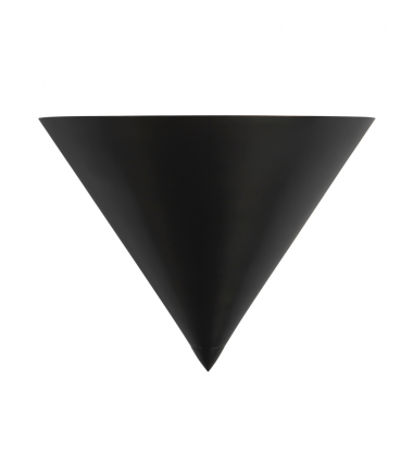 WS341108UB-Versus 8-in Black Wall Sconce