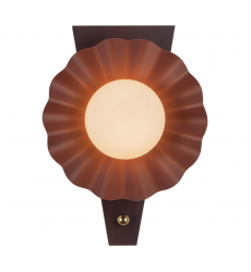 WS354012BGD-Furrow 12-in Red Wall Sconce