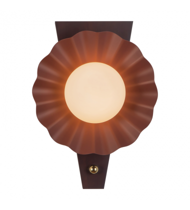 WS354012BGD-Furrow 12-in Red Wall Sconce WS354012BGD-Furrow 12-in Red Wall Sconce