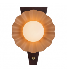 WS354012PEC-Furrow 12-in Red Wall Sconce