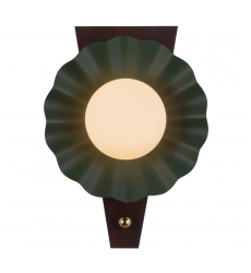 WS354012PGN-Furrow 12-in Green Wall Sconce