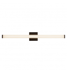 WS36-014-BK-Geri 36-in Black dimmable LED Wall Sconce
