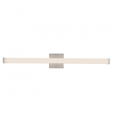 WS36-014-BN-Geri 36-in Silver dimmable LED Wall Sconce