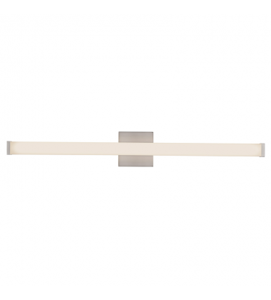 WS36-014-BN-Geri 36-in Silver dimmable LED Wall Sconce WS36-014-BN-Geri 36-in Silver dimmable LED Wall Sconce