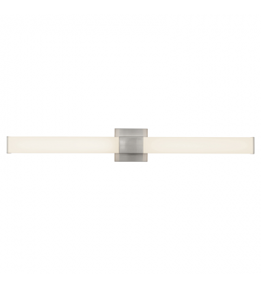 WS36-018-BN-Vivi 36-in Silver dimmable LED Wall Sconce