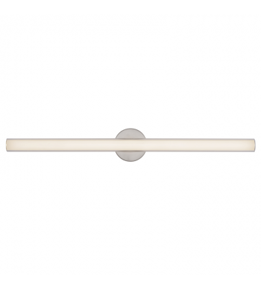 WS36-027-BN-Tole 36-in Silver dimmable LED Wall Sconce WS36-027-BN-Tole 36-in Silver dimmable LED Wall Sconce