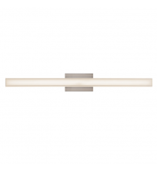 WS36-040-BN-Garland 36-in Silver dimmable LED Wall Sconce