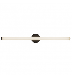 WS36-044-BK-Vire 36-in Black dimmable LED Wall Sconce