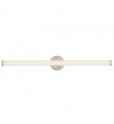 WS36-044-BN-Vire 36-in Silver dimmable LED Wall Sconce