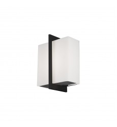  WS39210-BK-Bengal 7-in Black LED Wall Sconce
