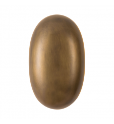 WS43710-VB-Perle 10-in Brass dimmable LED Wall Sconce