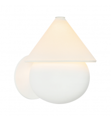 WS453107AWWL-Rowan 9-in White dimmable LED Wall Sconce