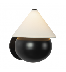 WS453107MBWL-Rowan 9-in Black dimmable LED Wall Sconce