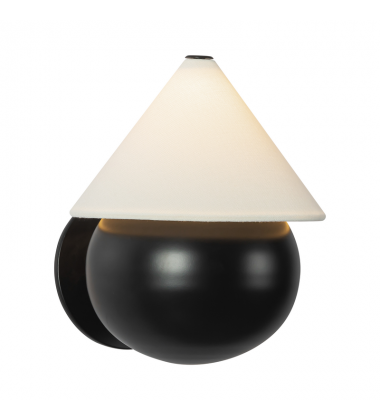 WS453107MBWL-Rowan 9-in Black dimmable LED Wall Sconce WS453107MBWL-Rowan 9-in Black dimmable LED Wall Sconce