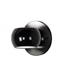  WS46604-GBK-Flux 4-in Gloss Black LED Wall Sconce