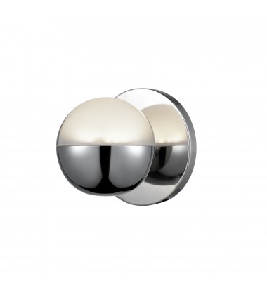  WS47305-CH-2700K-Pluto 5-in Chrome LED Wall Sconce (2700K)