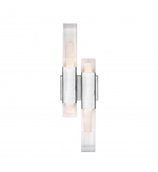  WS53322-CH-Martelo 22-in Chrome LED Wall Sconce