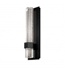  WS54615-BK-Warwick 15-in Black LED Wall Sconce