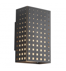 WS70809-UB-Astoria 9-in Black dimmable LED Wall Sconce WS70809-UB-Astoria 9-in Black dimmable LED Wall Sconce