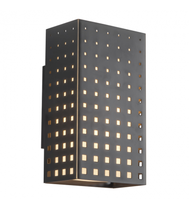WS70809-UB-Astoria 9-in Black dimmable LED Wall Sconce WS70809-UB-Astoria 9-in Black dimmable LED Wall Sconce