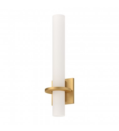 WS83218-BG-Bhutan 5-in Brushed Gold LED Wall Sconce