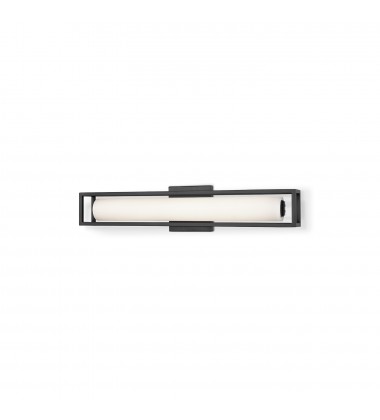  WS83421-BK-Lochwood 21-in Black LED Wall Sconce