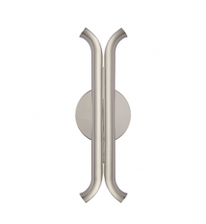 WS89714-PN-Husk 14-in Polished Nickel LED Wall Sconce