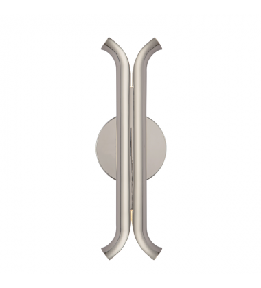 WS89714-PN-Husk 14-in Polished Nickel LED Wall Sconce