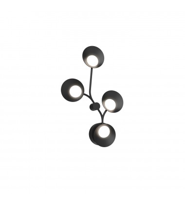  WS90120-BK-Rotaire Black LED Wall Sconce