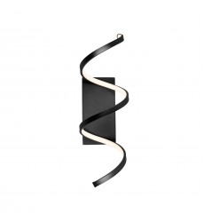  WS93724-BK-Synergy 24-in Black LED Wall Sconce