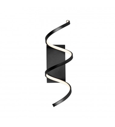  WS93724-BK-Synergy 24-in Black LED Wall Sconce