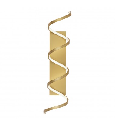  WS93736-AN-Synergy 36-in Antique Brass LED Wall Sconce