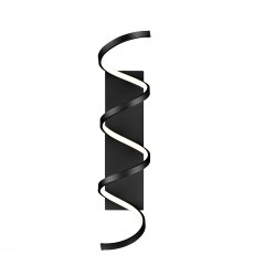  WS93736-BK-Synergy 36-in Black LED Wall Sconce