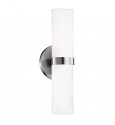  WS9815-BN-Milano 15-in Brushed Nickel LED Wall Sconce