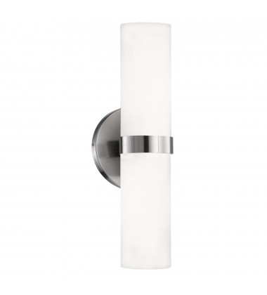  WS9815-BN-Milano 15-in Brushed Nickel LED Wall Sconce