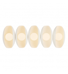 WV305526AW-Cortez 26-in White dimmable LED Bathroom Vanity Light