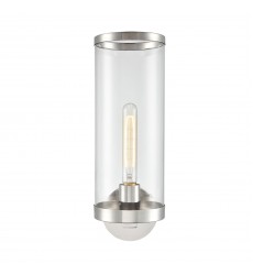  WV311601PNCG-Revolve Ii Clear Glass/Polished Nickel 1 Light Wall/Vanity