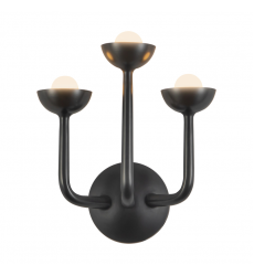 WV313011UB-Spade 11-in Black dimmable LED Bathroom Vanity Light WV313011UB-Spade 11-in Black dimmable LED Bathroom Vanity Light