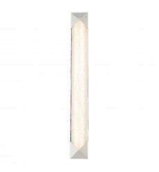  WV323225PNAR-Caesar 25-in Polished Nickel/Alabaster LED Wall/Vanity