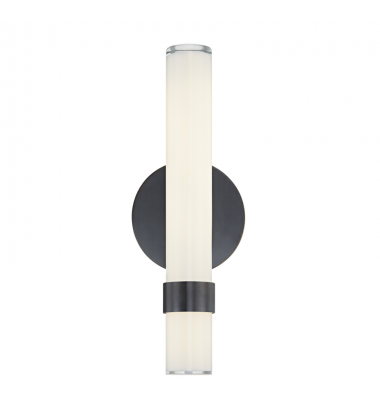 WV324114UBGO-UNV-Madison 14-in Urban Bronze/Glossy Opal LED Wall/Vanity