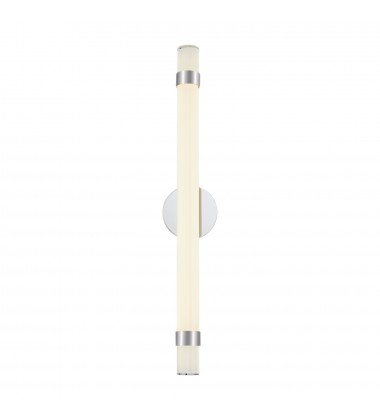 WV324230PNGO-Madison 30-in Polished Nickel/Glossy Opal LED Wall/Vanity  WV324230PNGO-Madison 30-in Polished Nickel/Glossy Opal LED Wall/Vanity
