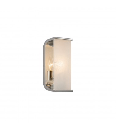  WV327010PNAR-Abbott 10-in Polished Nickel/Alabaster 1 Light Wall/Vanity