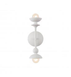  WV328209AW-Cadence 11-in Antique White 2 Lights Wall/Vanity