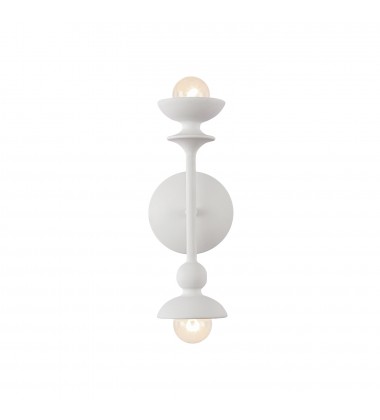  WV328209AW-Cadence 11-in Antique White 2 Lights Wall/Vanity