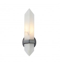  WV334105UBAR-Valencia 5-in Urban Bronze/Alabaster 1 Light Wall/Vanity