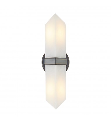  WV334215UBAR-Valencia 15-in Urban Bronze/Alabaster 2 Lights Wall/Vanity