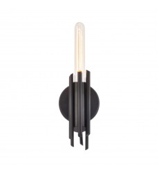 WV335409MB-Torres 9-in Matte Black 1 Light Wall/Vanity  WV335409MB-Torres 9-in Matte Black 1 Light Wall/Vanity